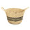 Hand Woven Seagrass Decorative Basket