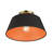 Palma Fabric Semi Flush Mount-1430998803
