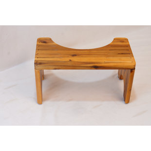 Fauteuil de toilette pliable en bois