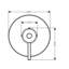 Starck Pressure Balance Faucet Trim with Lever Handle-89284778