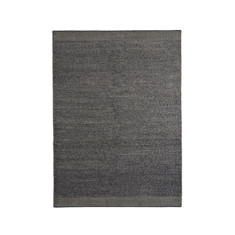 Gray Rombo Rug, Rectangle 5'5" x 7'8"