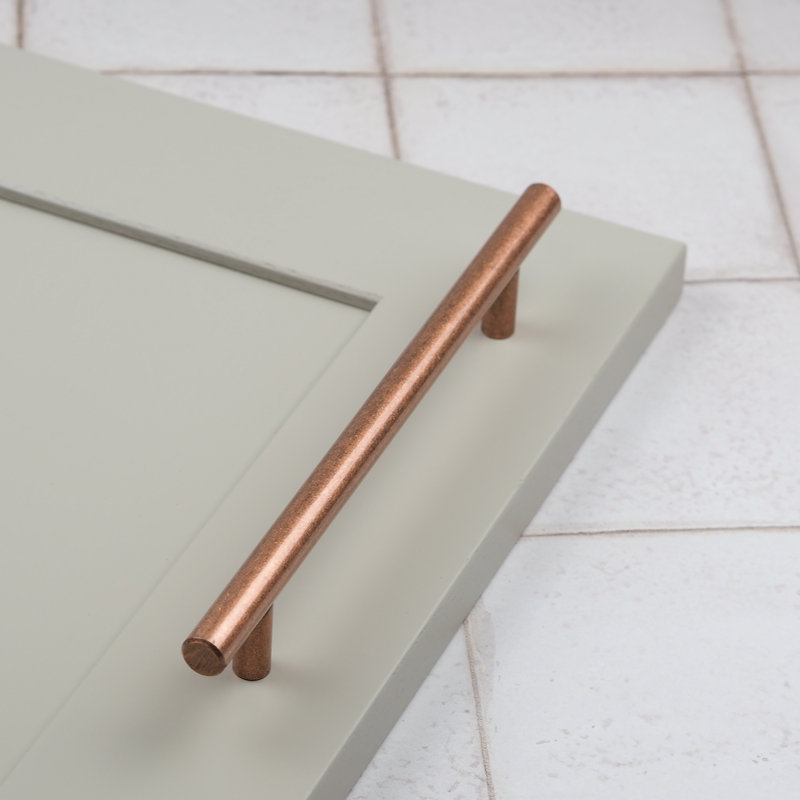 Antique Copper Cabinet Handle Cupboard Door Drawer Bar Pull, 160mm