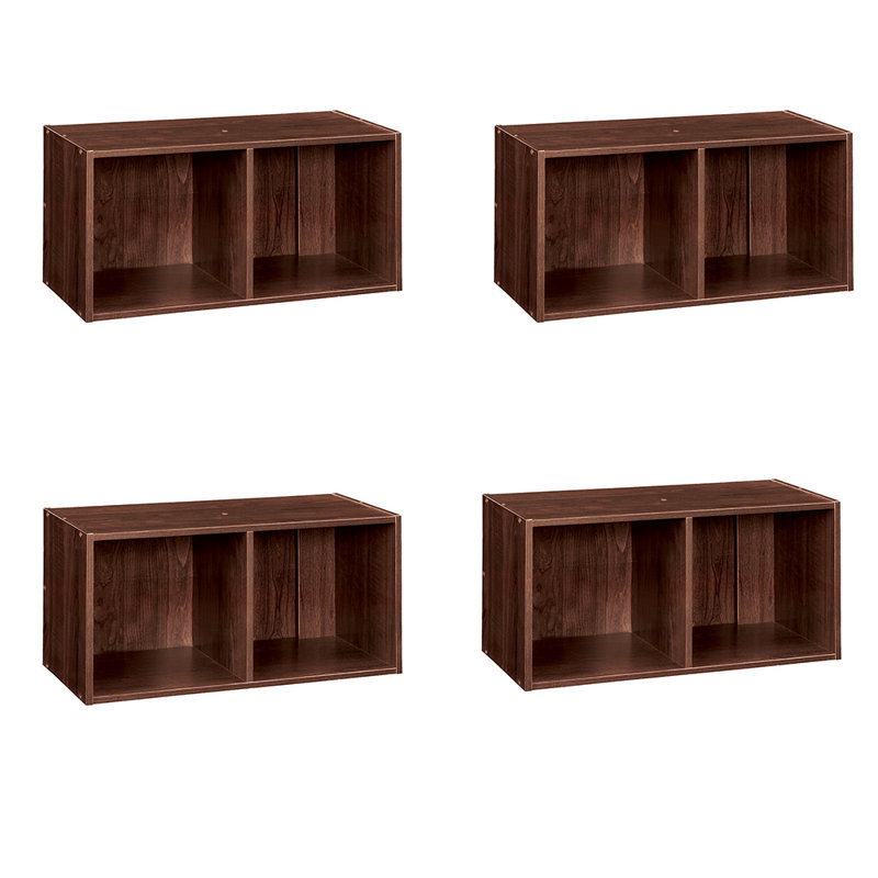 Ensemble de 4 bibliothèques cubiques 12,36 "x 24,09" Cubeicals