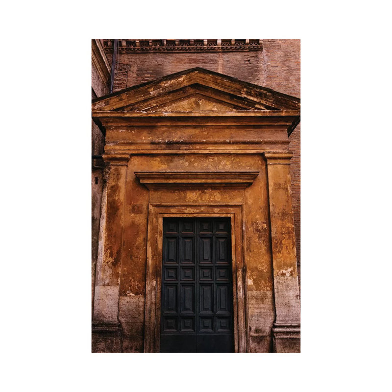 Roman Door XXII by Bethany Young - Print on Canvas, 66.04cm H x 45.72cm W x 3.81cm D, Wrapped Canvas