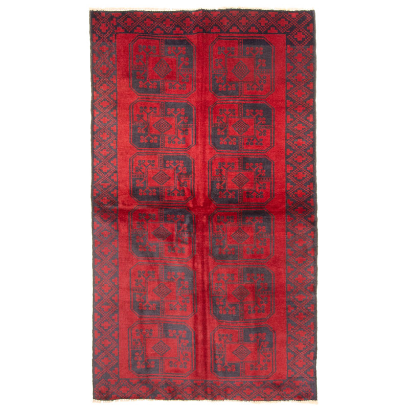 Woodrow Red Rug 3'8" x 6'4"