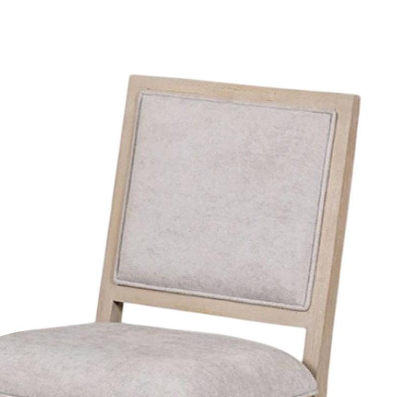 Ensemble de 2 chaises d'appoint Kizie, Brun, Brun, Gris clair