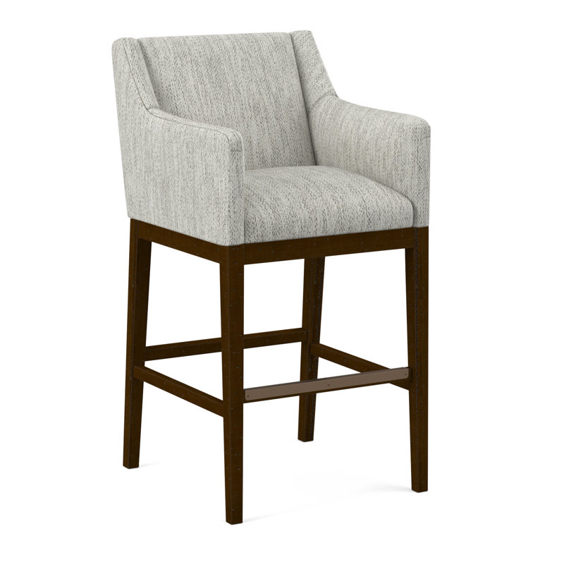 Upholstered Stool, 61481-73, White