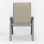 Ensemble de 2 fauteuils d'extérieur empilables de patio H 37 "(ensemble de 2)-460916053