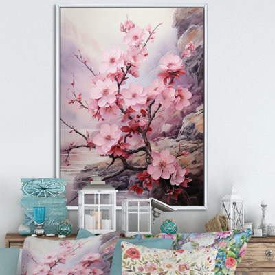 Kapedes, art asiatique, fleurs de cerisier III