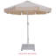 Parasols de patio en tissu avec passepoil Amalfi-460220238-460220235