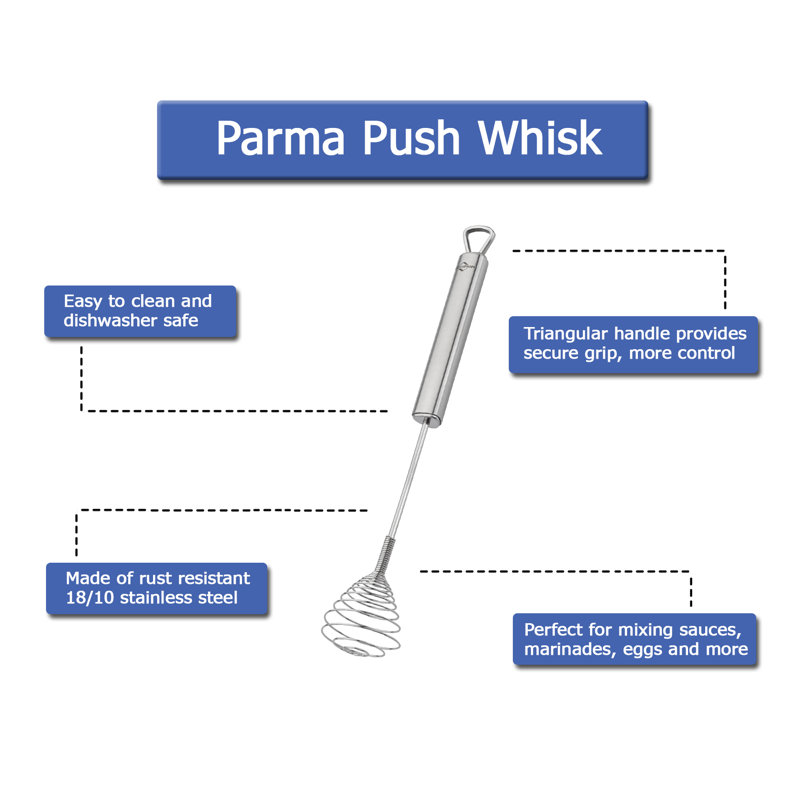 Parma Stainless Steel Whisk