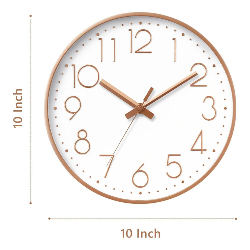 Horloge murale 10 pouces