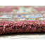 Tapis oriental en laine touffeté rouille