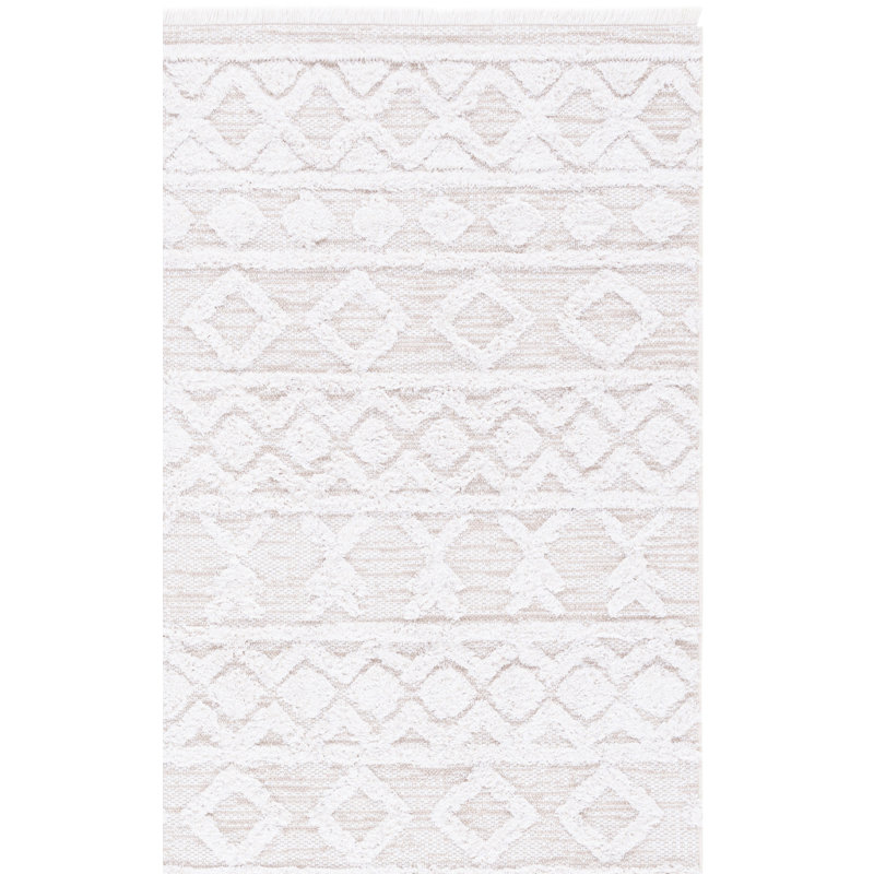 Abisoye Performance Geometric Rug, Rectangle 2'1" x 5'