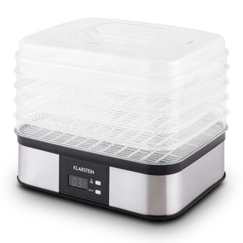 Klarstein 250 Watt Food Dehydrator, Silver