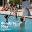Panier de basketball avec roulettes pour piscine Coast Coast - Premium-129675270