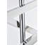 Luminaire suspendu 3 barres Axil en chrome