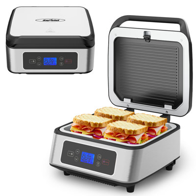 Barbecue d'intérieur sans fumée 1300W