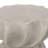 Side Table - Stylish Outdoor Furniture. Grey Magnesium Oxide, 14"X14"X18.5", 16.95 Lb. Captivating Tabletop, Modern Form Elevate Elegance. Ravishing Design