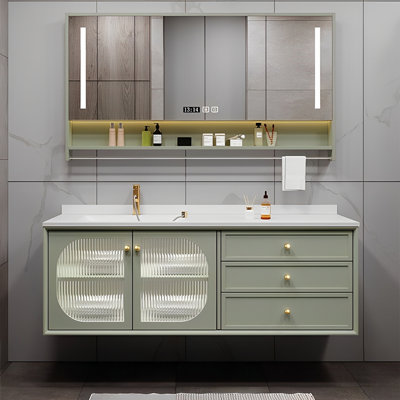 French style modern simple bathroom cabinet