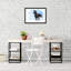 Black Horse Running - Wall Art-23740803-23740804