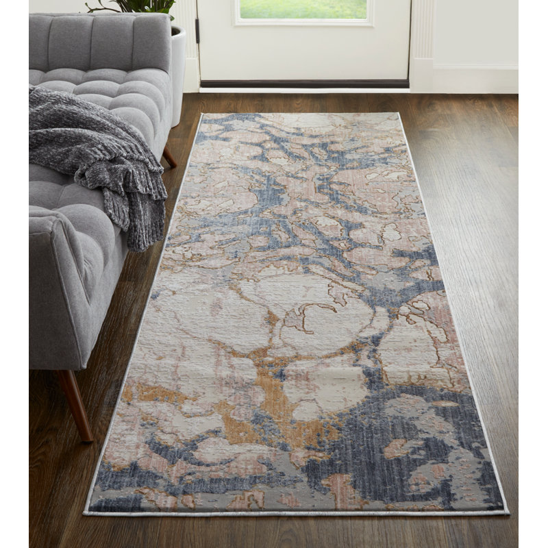 Zarke Abstract Rug, Runner 3' x 10'