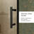 48.In W X 72.In H Single Sliding Shower Door