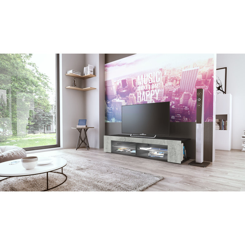 Killion TV Stand for TVs up to 60", Concrete
