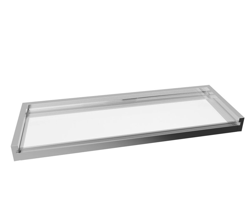 Tablette murale Fire, Chrome