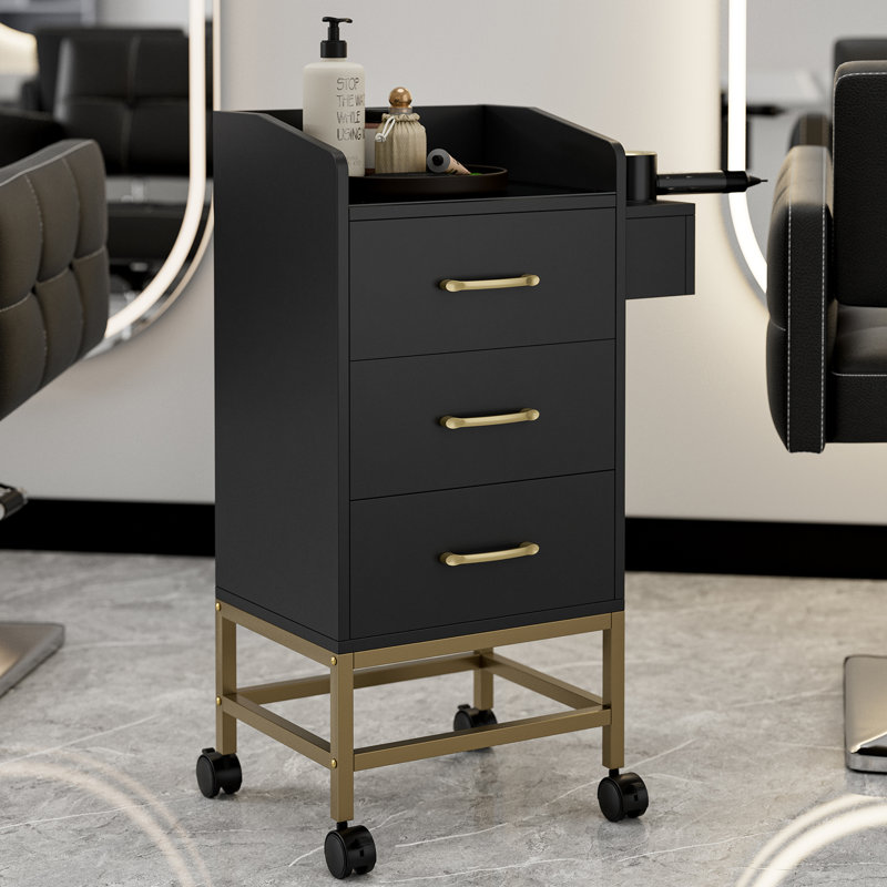 Chariot de rangement Beauty Adaysia, Noir