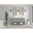 Parker 60 po X P 22 po Meuble-lavabo double D D Evergreen-110444229