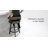 Drees Swivel Upholstered Counter & Bar Stool with Wood Backrest-82748830-82748831-82962460