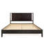 Base de lit avec tête de lit Vivian DELUXE - bois d'acacia-752107301-775379058