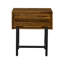 Table de chevet à tiroir simple pour chambre à coucher et salon