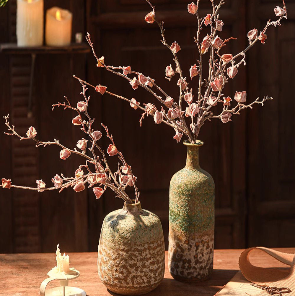 Dried Fruit Branch Stems, Brown