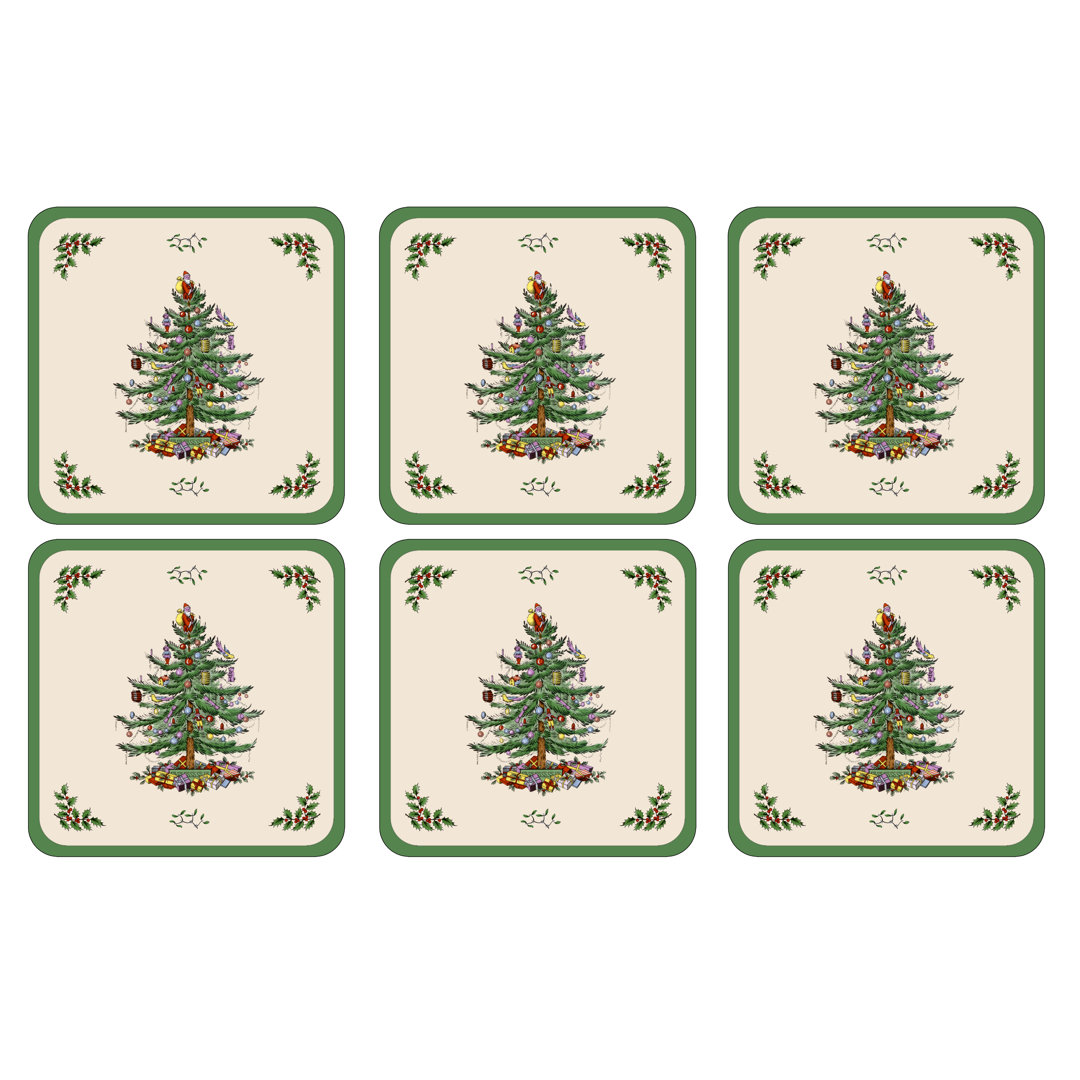 Spode, Christmas Tree - Coasters
