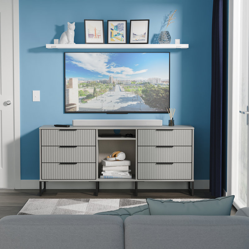 Bernat 152cm Sideboard, Grey