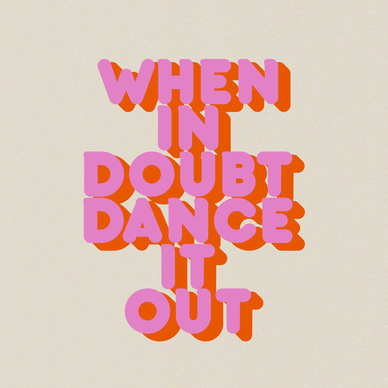 " Dance It Out " by Showmemars, 20" H x 20" W