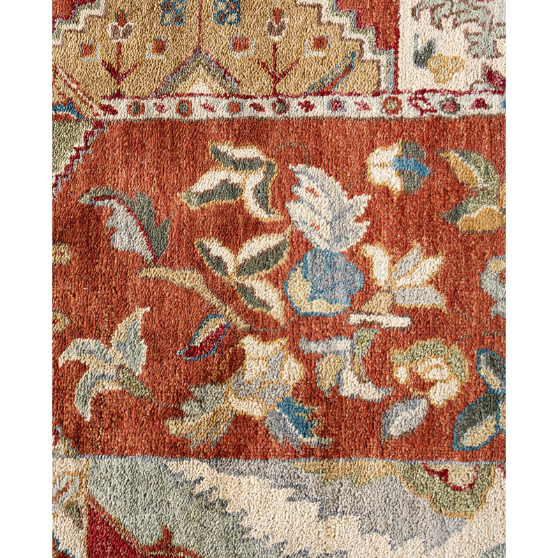 Overdyed One-of-a-Kind 9' 0" x 12' 0" Hand Knotted Area Rug