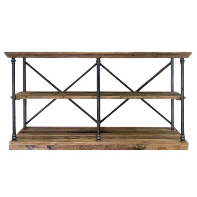 Table d'appoint en bois 67 po