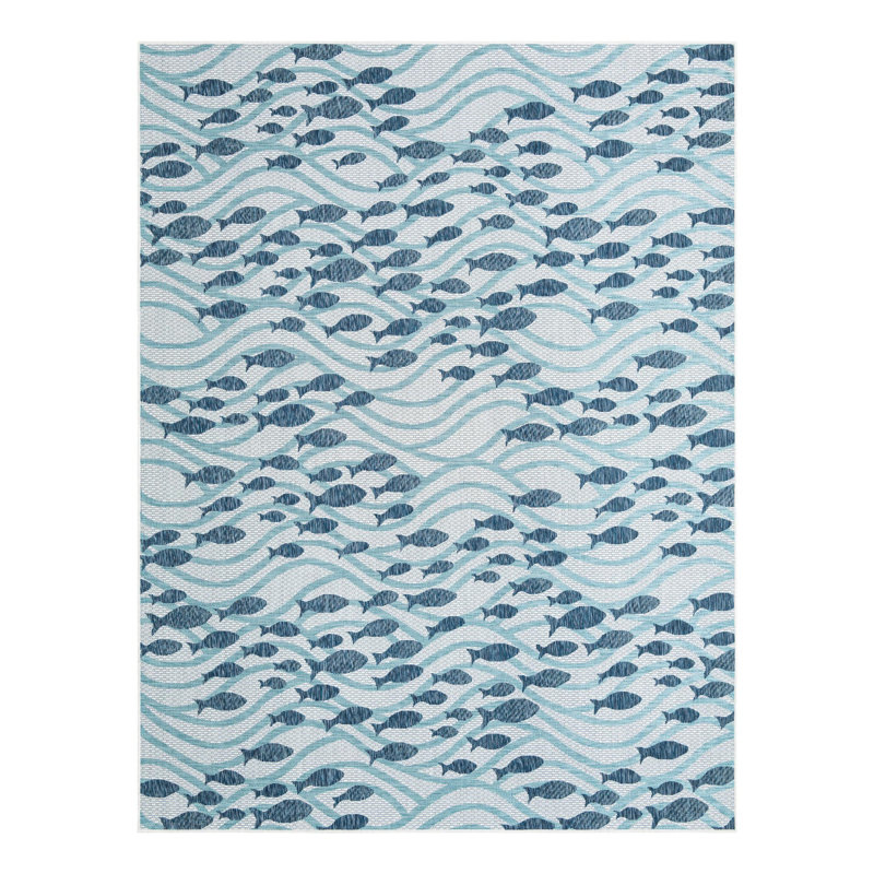 Tapis intérieur / extérieur d'extérieur Coastal, Rectangle 9 pi x 12 pi
