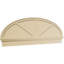 Fronton en uréthane Elliptical Signature, brun clair apprêté-102752092-113222582-113054387