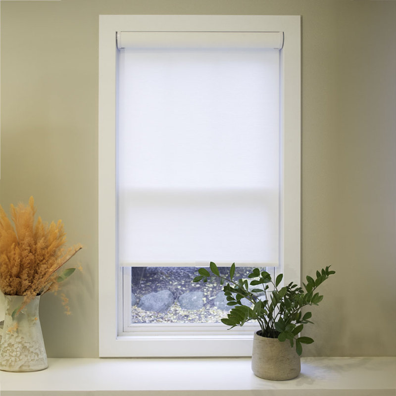 Symple Stuff Light Filtering Roller Shade, 34.5"W x 36"L