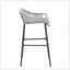 Tabouret de bar d'extérieur en corde de patio, durable et élégant pour les sièges Alfresco modernes-1517875055