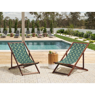 Elisaul Folding Deck Chair