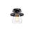 Goodin Glass Semi Flush Mount