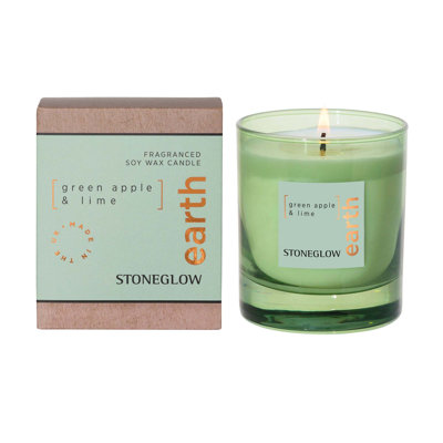 Scented Unscented Flameless Tumbler Candle with Glass Holder