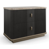 Rhythm 2 - Drawer Solid Wood Nightstand