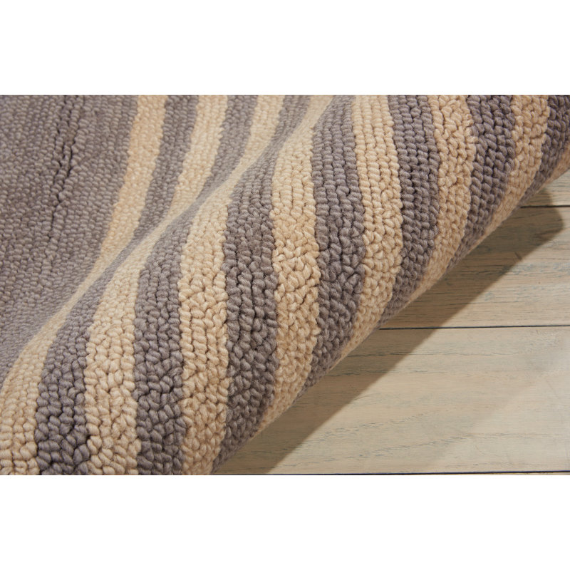 Tundra Wool Striped Area Rug, Runner 2'3" x 7'6"