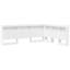 Storage Headboard With Shelf 150 Cm Engineered Wood-455388782
